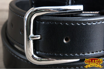 HILASON Western Genuine Leather Belt for Men Women Cowboy Cowgirl Handmade Unisex Full Grain Heavy Duty Belt